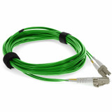 AddOn ADD-LC-LC-6M5OM4-GN-TAA Fiber Optic Duplex Patch Network Cable