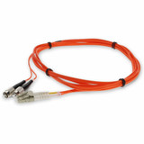 AddOn ADD-LC-FC-10M6MMF Fiber Optic Patch Duplex Network Cable