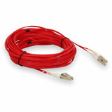 AddOn ADD-LC-LC-25M5OM4-RD-TAA Fiber Optic Patch Duplex Network Cable