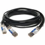 Mellanox MCP7H50-H003R26 Compatible TAA Compliant 200GBase-CU QSFP56 to 2xQSFP56 Infiniband HDR Direct Attach Cable (Passive Twinax, 3m, LSZH)
