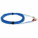 AddOn 4m LC (Male) to SC (Male) Blue OM4 Duplex Fiber OFNR (Riser-Rated) Patch Cable