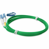 AddOn ADD-LC-LC-3M9SMFP-GN-TAA Fiber Optic Duplex Patch Network Cable