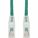 AddOn 50ft Green CAT 6 PVC Ethernet Cable Snagless Easy Clear Boot TAA RJ-45 M/M