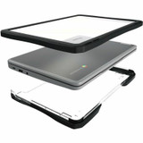 UZBL Rugged Hard Shell Air Style Case for Dell Chromebook 11 3120 Clamshell