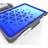MAXCases Shield Extreme-X2 for iPad 10 10.9" (2022) (Blue Bezel-Gray Case)