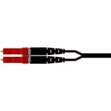 Panduit OM4+ 2f 1.6mm PC OFNP LC Key B / LC Key B Std Polarity Ult IL RD Jacket 7m