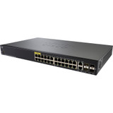 Cisco SG350-28P-K9-EU-RF SG350-28P 28-Port Gigabit PoE Managed Switch