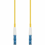 AddOn 15m LC to LC Yellow OS2 Simplex OFNR (Riser-Rated) TAA SMF Fiber Patch Cable