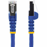 StarTech.com 3ft Blue CAT8 Ethernet Cable, Snagless RJ45, 25G/40G 2000MHz, 100W PoE, S/FTP, 26AWG Pure Bare Copper, LSZH Network Patch Cord