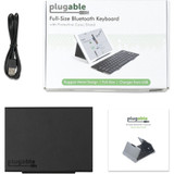Plugable Foldable Bluetooth Keyboard Compatible with iPad - iPhones - Android - and Windows