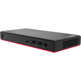 Lenovo ThinkCentre M90n-1 11AM001QUS Desktop Computer - Intel Celeron 4205U Dual-core (2 Core) 1.80 GHz - 4 GB RAM DDR4 SDRAM - 256 GB NVMe M.2 PCI Express PCI Express NVMe 3.0 x4 SSD - Nano - Black