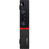 Lenovo ThinkCentre M715q 10VG0014US Desktop Computer - AMD Ryzen 3 2200GE 3.20 GHz - 4 GB RAM DDR4 SDRAM - 500 GB HDD - Tiny