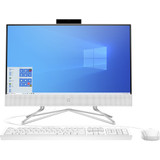 HP 22-dd0000 22-dd0210 All-in-One Computer - AMD Athlon Silver 3050U Dual-core (2 Core) 2.30 GHz - 4 GB RAM DDR4 SDRAM - 256 GB M.2 PCI Express NVMe SSD - 21.5" Full HD 1920 x 1080 - Desktop - Snow White