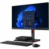 Lenovo ThinkCentre M80q Gen 4 12E90003US Desktop Computer - Intel Core i7 13th Gen i7-13700T Hexadeca-core (16 Core) 1.40 GHz - 16 GB RAM DDR5 SDRAM - 512 GB M.2 PCI Express NVMe 4.0 x4 SSD - Tiny - Black