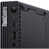 Lenovo ThinkCentre M70q Gen 3 11T3000BUS Desktop Computer - Intel Core i5 12th Gen i5-12400T Hexa-core (6 Core) 1.80 GHz - 8 GB RAM DDR4 SDRAM - 256 GB M.2 PCI Express NVMe 4.0 SSD - Tiny - Black