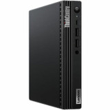 Lenovo ThinkCentre M70q Gen 4 12E3004YUS Desktop Computer - Intel Core i5 13th Gen i5-13400T Deca-core (10 Core) 1.30 GHz - 16 GB RAM DDR4 SDRAM - 512 GB M.2 PCI Express NVMe 4.0 x4 SSD - Tiny - Black