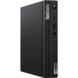 Lenovo ThinkCentre M80q Gen 3 11U1001EUS Desktop Computer - Intel Core i7 12th Gen i7-12700T Dodeca-core (12 Core) 1.40 GHz - 16 GB RAM DDR5 SDRAM - 1 TB M.2 PCI Express NVMe 4.0 SSD - Tiny - Raven Black