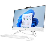 HP 27-cb0000a 27-cb0244 All-in-One Computer - AMD Ryzen 7 5700U Octa-core (8 Core) 1.80 GHz - 12 GB RAM DDR4 SDRAM - 1 TB M.2 PCI Express NVMe SSD - 27" Full HD 1920 x 1080 Touchscreen Display - Desktop - Starry White