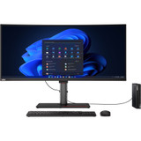 Lenovo ThinkCentre M90q Gen 3 11U50027US Desktop Computer - Intel Core i3 12th Gen i3-12100T 2.20 GHz - 8 GB RAM - 128 GB M.2 PCI Express NVMe SSD