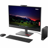 Lenovo ThinkCentre neo 50q Gen 4 12M2000QUX Desktop Computer - Intel Core i3 12th Gen i3-1215U Hexa-core (6 Core) - 8 GB RAM DDR4 SDRAM - 256 GB M.2 PCI Express NVMe 4.0 x4 SSD - Tiny - Black