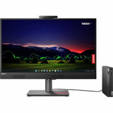 Lenovo ThinkCentre neo 50q Gen 4 12M2000QUX Desktop Computer - Intel Core i3 12th Gen i3-1215U Hexa-core (6 Core) - 8 GB RAM DDR4 SDRAM - 256 GB M.2 PCI Express NVMe 4.0 x4 SSD - Tiny - Black