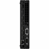 Lenovo ThinkCentre M75q Gen 2 11JN008AUS Desktop Computer - AMD Ryzen 5 PRO 5650GE Hexa-core (6 Core) 3.40 GHz - 8 GB RAM DDR4 SDRAM - 128 GB M.2 PCI Express NVMe 3.0 x2 SSD - Tiny - Black