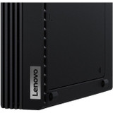 Lenovo ThinkCentre M70q 11DT00G1US Desktop Computer - Intel Core i3 10th Gen i3-10100T Quad-core (4 Core) 3 GHz - 8 GB RAM DDR4 SDRAM - 128 GB M.2 PCI Express NVMe 3.0 x2 SSD - Tiny - Black