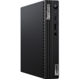 Lenovo ThinkCentre M75q Gen 2 11JN002HUS Desktop Computer - AMD Ryzen 7 PRO 5750GE Octa-core (8 Core) 3.20 GHz - 8 GB RAM DDR4 SDRAM - 256 GB NVMe M.2 PCI Express PCI Express NVMe SSD - Tiny - Black