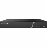Speco N8NRL12TB 8 Channel NVR with 8 Built-In PoE Po - 12 TB HDD