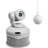 Vaddio ConferenceSHOT AV HD Video Conferencing System - Includes PTZ Camera, CeilingMIC Microphone, and Speaker - White