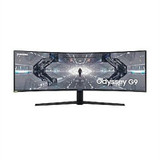Samsung Odyssey G9 C49G97TSSN DQHD G-Sync Compatible QLED Curved Monitor - 49"