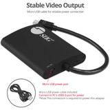 SIIG CE-DP0J11-S1 CE-DP0J11-S1 4K 1x2 Mini DisplayPort 1.2 to DisplayPort MST Splitter