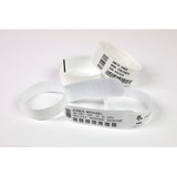 Zebra 10012712-6 Wristband Polypropylene 1 x 10in Direct Thermal Z-Band Fun Orange 1 in core