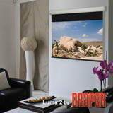 Draper 206016 Luma 2 Manual Wall and Ceiling Projection Screen