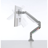 Kensington K55470WW SmartFit Mounting Arm for Monitor - Silver Gray