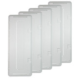 On-Q ENP42605NA 42 Inch Plastic Hinged Door with Trim Ring - 5 Pack