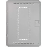 On-Q ENP2050NA 20-Inch Plastic Media Enclosure with Trim Ring and Hinged Door