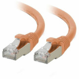 C2G C2G07393  7ft (2.1m) Cat6a Snagless Shielded (STP) Ethernet Network Patch Cable - Orange