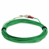 AddOn ADD-SC-LC-10M5OM4-GN-TAA Fiber Optic Duplex Patch Network Cable