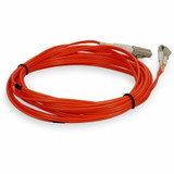 AddOn ADD-LC-LC-2M6MMF-TAA 2m LC (Male) to LC (Male) Orange OM1 Duplex Fiber TAA Compliant OFNR (Riser-Rated) Patch Cable