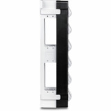 TRENDnet 12-Port Blank Angled Wall Mount Keystone Patch Panel - TC-KP12V - Use with TRENDnet Keystone Jacks (Sold Separately) - Snap-in Style - Quick and Easy Access - 89D Wall Mount Bracket Included