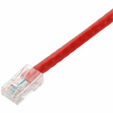 AddOn ADD-6INCAT6NB-RD 6in Red CAT 6 PVC Ethernet Cable Non-Booted RJ-45 M/M