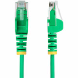 StarTech 7ft Green Slim CAT6 Ethernet Cable - Slim Snagless RJ45 - UTP - LSZH - 28AWG Bare Copper - Slim Network Patch Cord - Fluke Tested