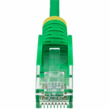 StarTech 7ft Green Slim CAT6 Ethernet Cable - Slim Snagless RJ45 - UTP - LSZH - 28AWG Bare Copper - Slim Network Patch Cord - Fluke Tested