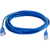 C2G 01020  2ft Cat5e Snagless Unshielded (UTP) Slim Network Patch Cable - Blue