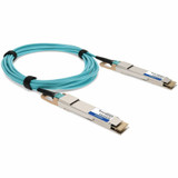 AddOn QDD-400-AOC10M-AO Fiber Optic Network Cable