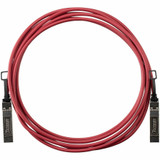 Panduit SFP+ 10Gig Direct Attach Passive Copper Cable Assembly - 26 AWG - 4 Meters - Red