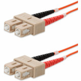 AddOn ADD-SC-SC-2M5OM4-OE 2m SC (Male) to SC (Male) Orange OM4 Duplex OFNR (Riser-Rated) Fiber Patch Cable