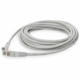 AddOn ADD-15FCAT6A-WHITE 15ft RJ-45 (Male) to RJ-45 (Male) White Cat6A UTP PVC Copper Patch Cable