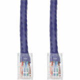 AddOn ADD-10FCAT6NB-PE-LLBL 10ft Purple CAT 6 PVC Ethernet Cable Non-Booted RJ-45 M/M with Length Labels